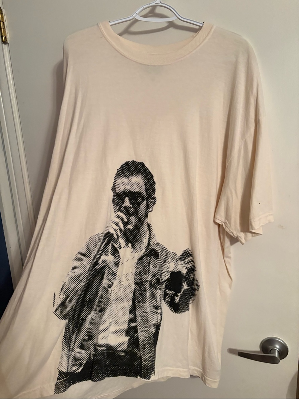 Matty Healy Cream Graphic Short-Sleeve T-Shirt